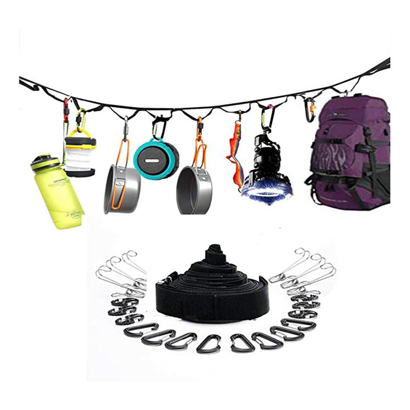 Tent Storage Lanyard Collective Camping Clothesline