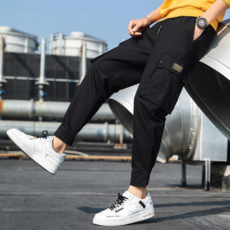 Overalls Men's Casual Pants Comfortable Loose-fitting Trousers