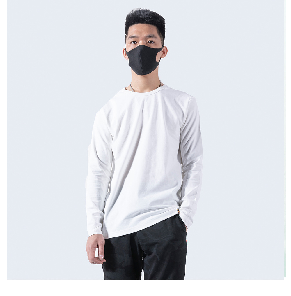 Fleece Round Neck Pullover Bottoming T-shirt