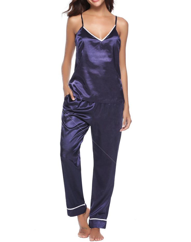 Title 5, Silk Sling Plus Trousers Two-Piece Comfortable ...