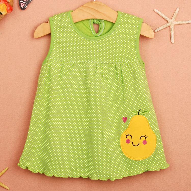 Girls Baby Dress Girls Summer Vest Princess Skirt Suspender Skirt Baby Children's Clothing Wholesale