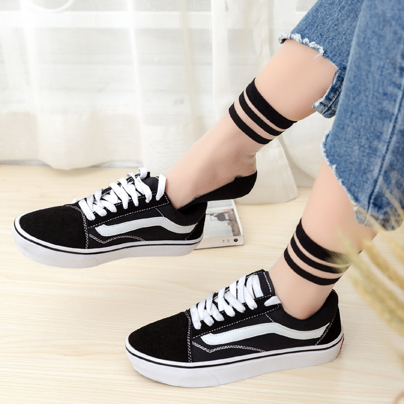 Japanese College Style Striped Tube Socks
