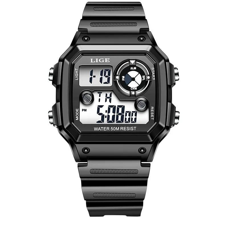 Electronic Watch Unisex Watch Luminous Display Watch Multifunctional – image 2