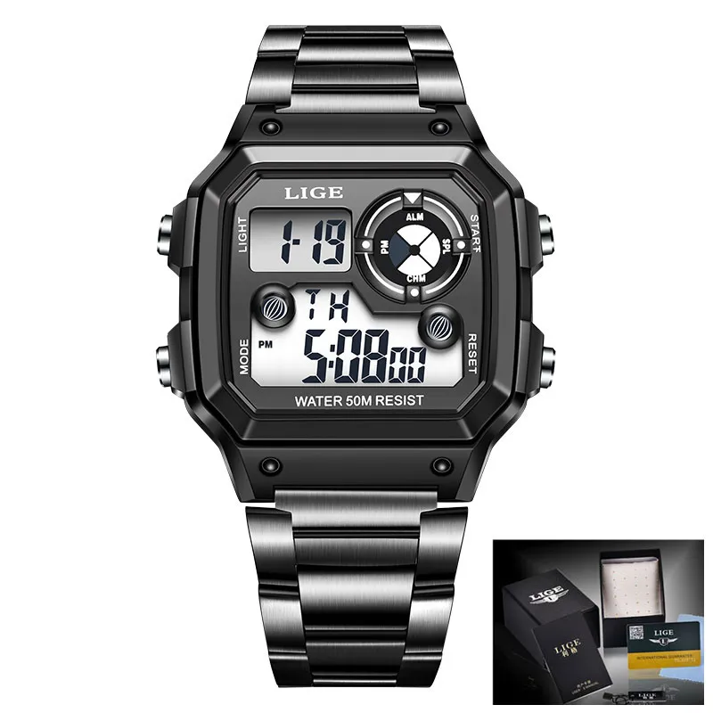 Electronic Watch Unisex Watch Luminous Display Watch Multifunctional – image 5