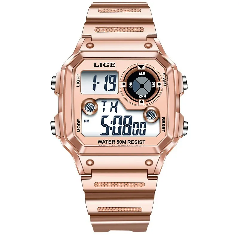 Electronic Watch Unisex Watch Luminous Display Watch Multifunctional – image 7