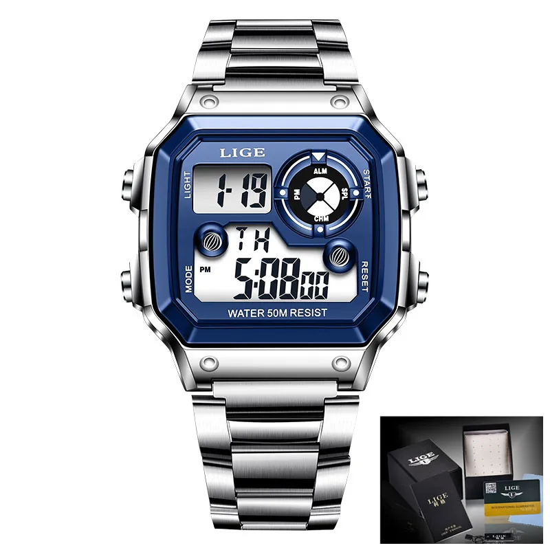 Electronic Watch Unisex Watch Luminous Display Watch Multifunctional – image 3