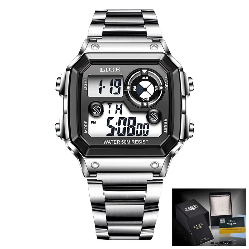 Electronic Watch Unisex Watch Luminous Display Watch Multifunctional – image 4