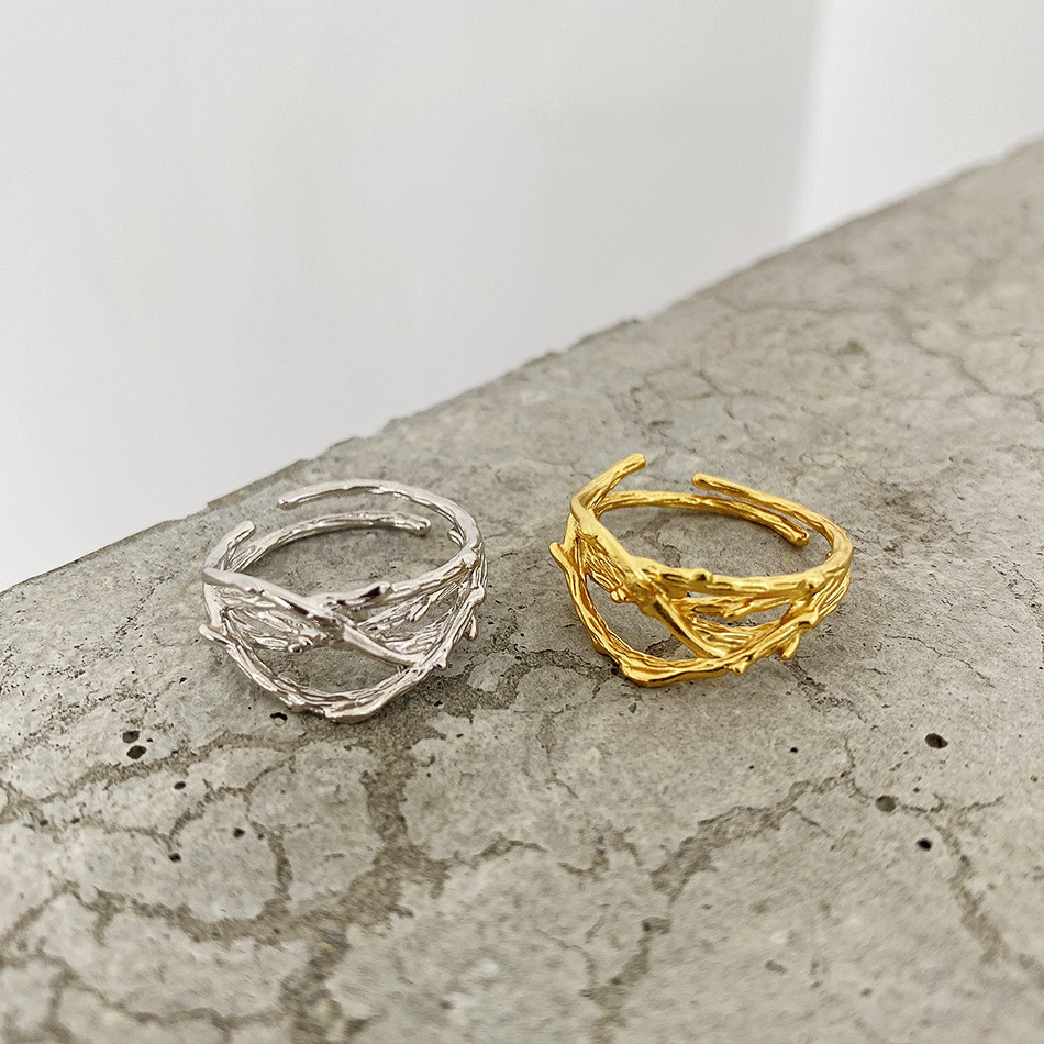 French Irregular Texture Ring