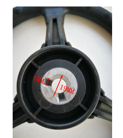 Yacht steering gear yacht steering accessories (black)