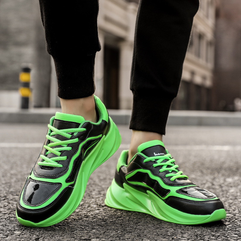 Men's Color-Block Performance Running Shoes