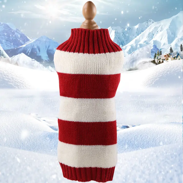 Cashmere Twisted Rope Pet Sweater, Dog Clothes