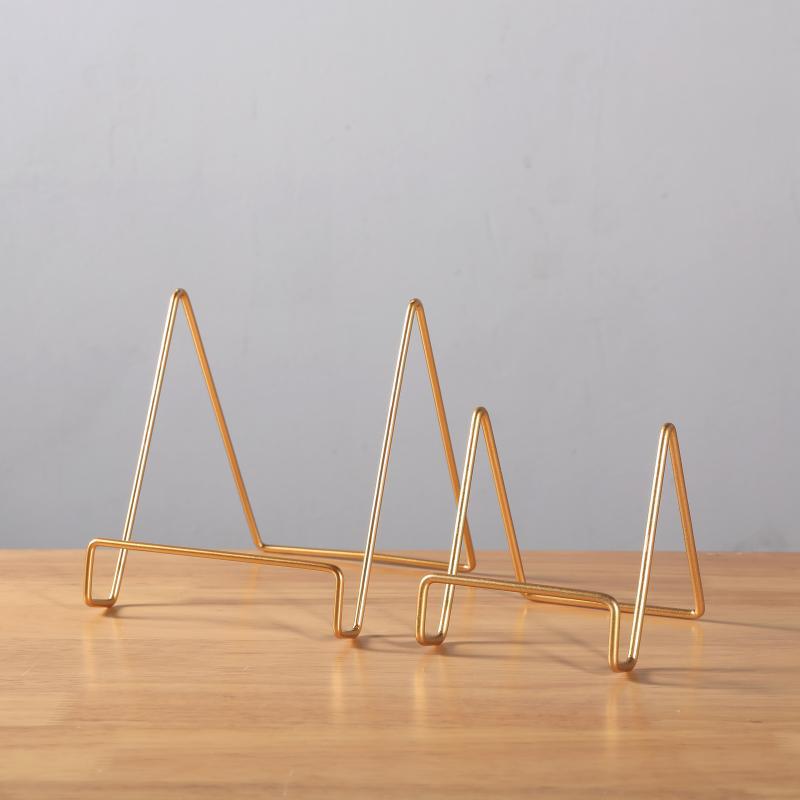 Stand Nordic Wrought Iron Mobile Phone Tablet Desktop Reading Organizer Storage Rack Decorative Desk Accessories