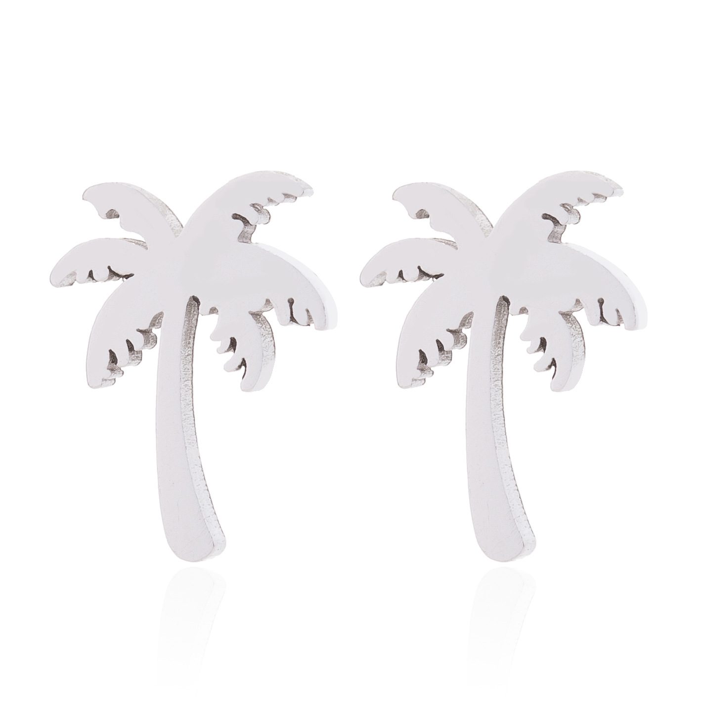 Japanese Summer Tree Tree Earrings Female Xiangsen Series Small  Stainless Steel