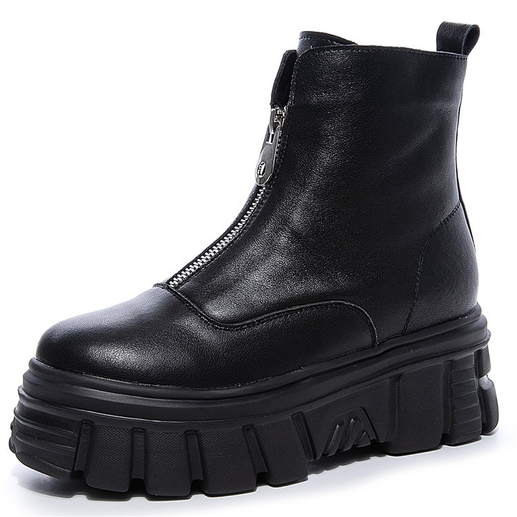 Title 3, Thick-soled Autumn and Winter Short Boots with ...