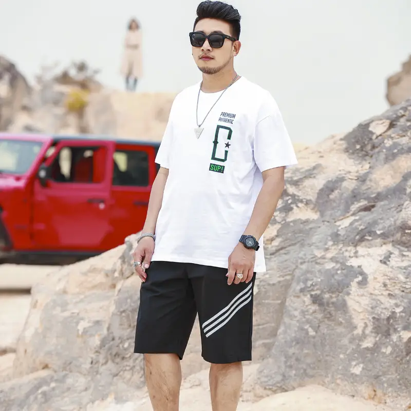 Thin Stretch Men's Straight Pants Simple Sports Pants