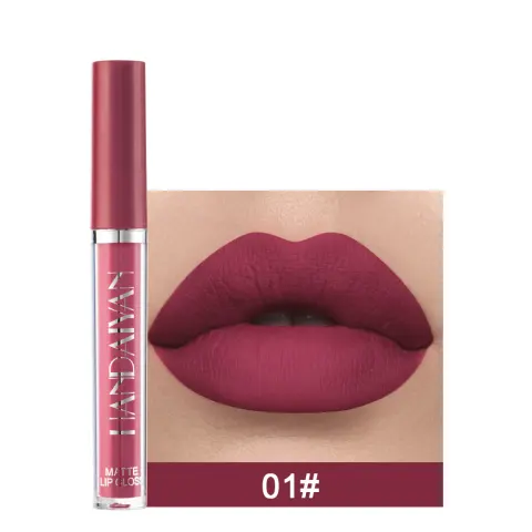 Handaiyan Matte Lip Glaze Liquid Lipstick Mini Tube Lip