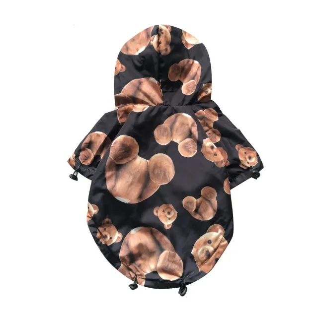 Net Red Puppy Autumn And Winter Raincoat Brown - Shop at LoveMi