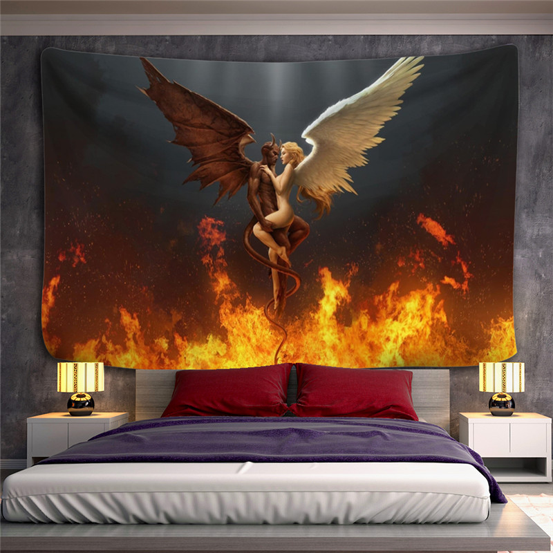 Background Wall Carpet Decoration Hanging Cloth Printed Tapestry