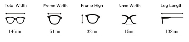 Title 1, Small Frame Square Sunglasses