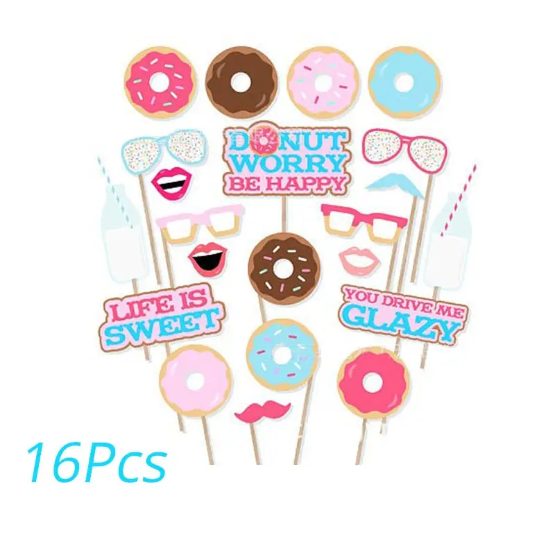 22 Wedding Birthday Party Doughnut Cake Supplies Photo Props
