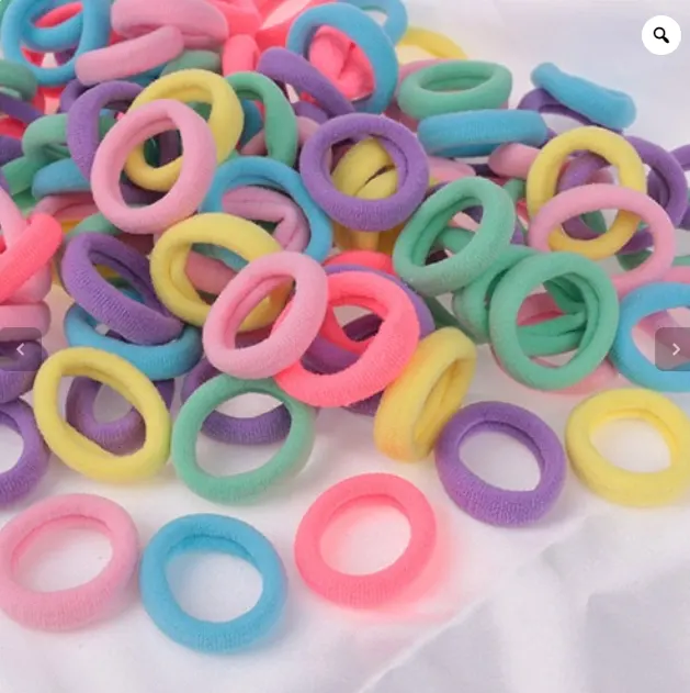 100 Pieces of Hair Tie Fashion Head Rope High