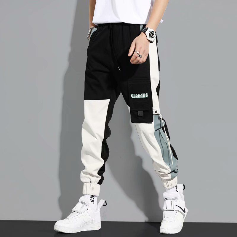 Title 10, Herren Overalls Trendmarke Loose Hosen Bequem u...