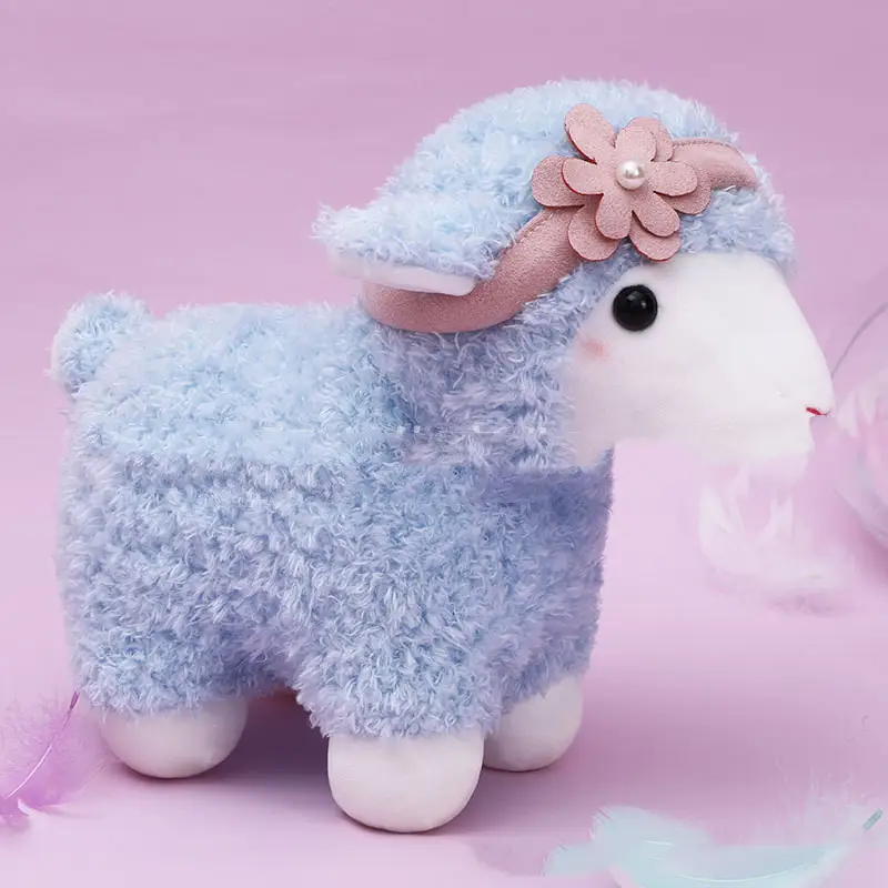 Cute Sheep Doll Net Red Doll Sheep Creative Cute Lamb Children'S Birthday Gift Small Doll Girl