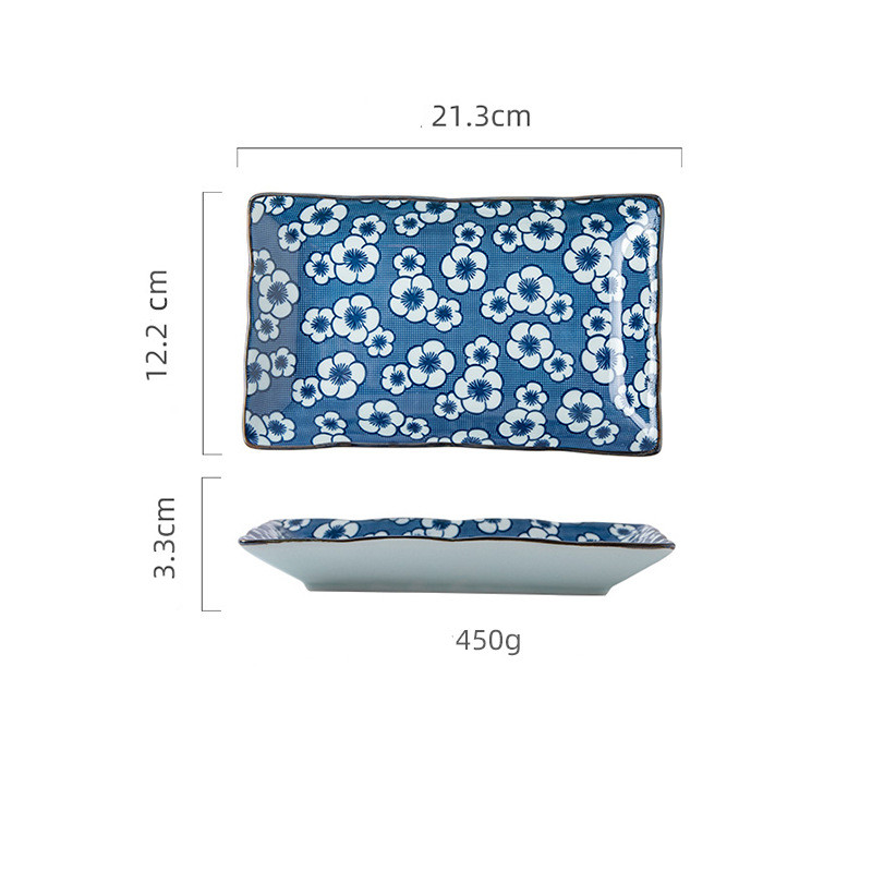 Title 3, Hekou Sushi Plate Rectangle Plate Ceramic Creat...