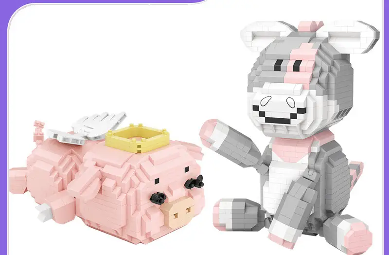 Diamond Particle Toy Assembling Building Blocks