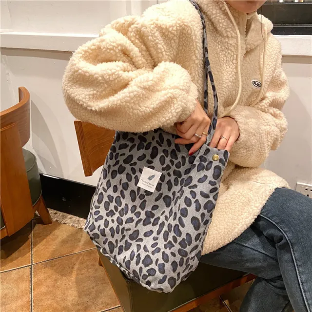 Literary Fashion Shoulder Bag Student Shopping Bag - Shop at LoveMi