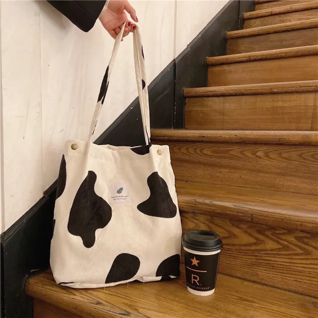 Literary Fashion Shoulder Bag Student Shopping Bag - Shop at LoveMi