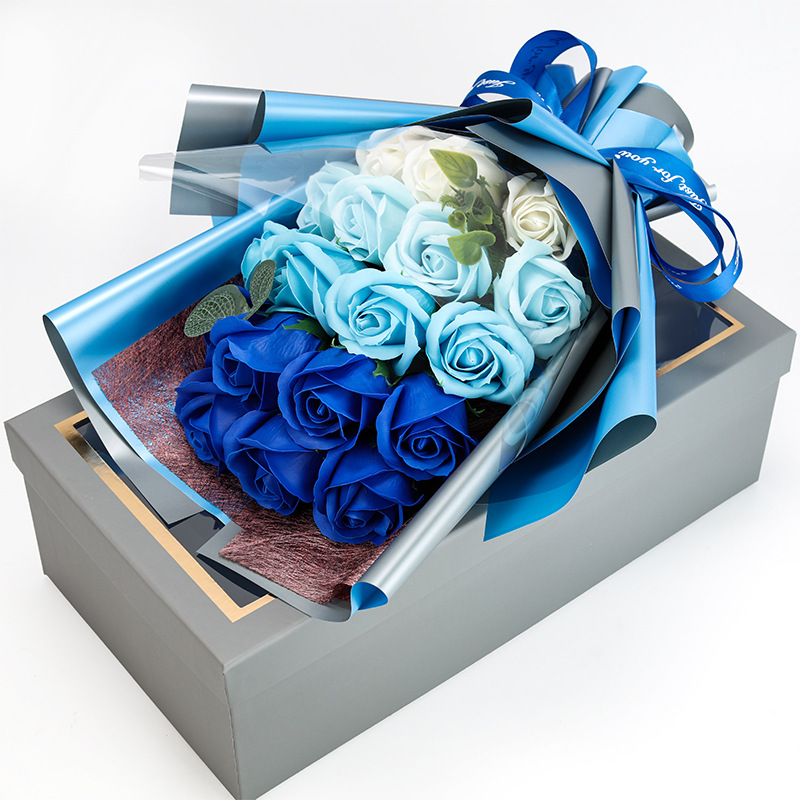 Mother's Day Gift 18 Rose Soap Bouquet Gift Box flowers - Picture 2 of 5