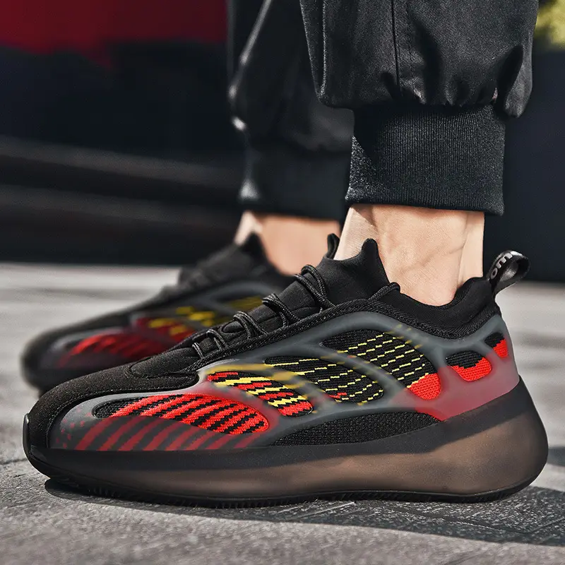 Night Reflective Popcorn Platform Shoes