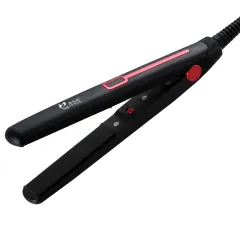 Electric Splint Hair Straightener, Mini Hair Iron, Dual-Use Ironing Comb, Straightening Comb - Red - View 1