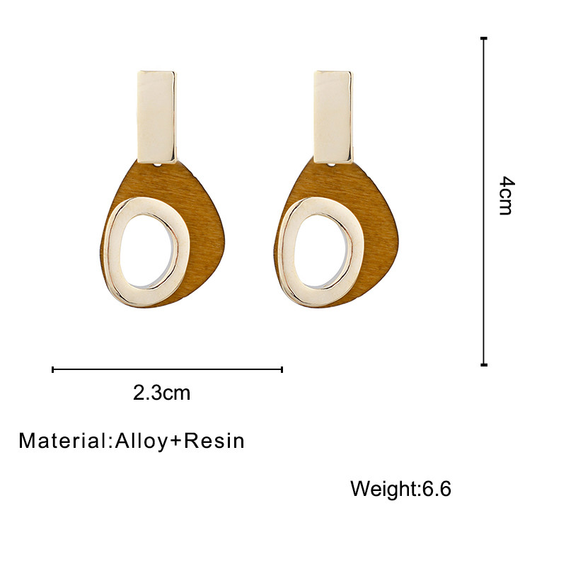 925 Silver Needle Earrings Fashion Temperament