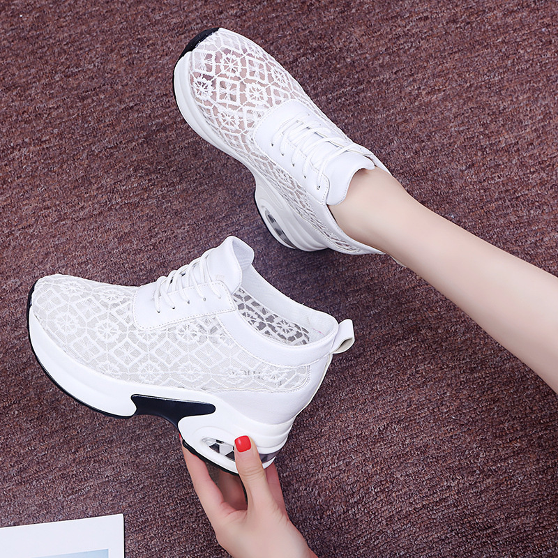 Sports Style Casual Single Shoes Women's Hollow Breathable System