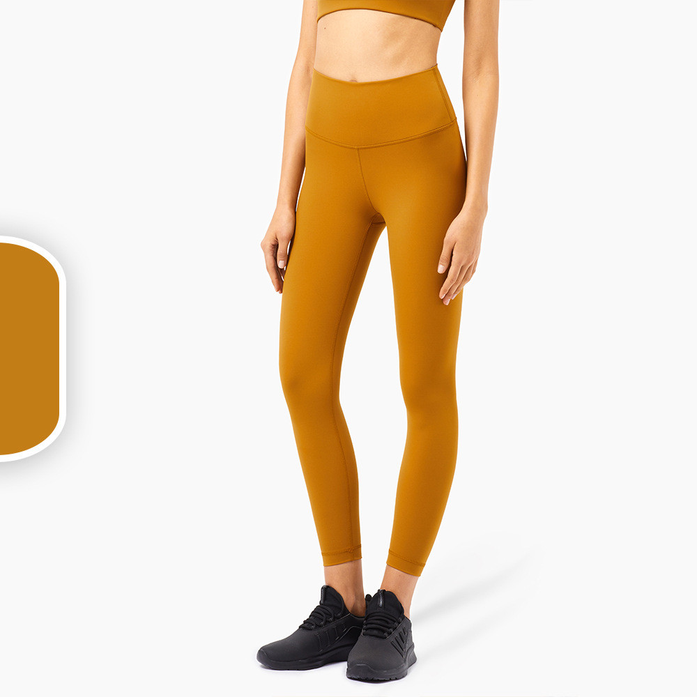 Title 3, Damen High Waist Fitnesshose mit Pfirsich-Hüftl...