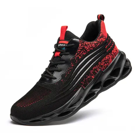 Men Work Safety Shoes Anti-Puncture Working Sneakers Male Indestructible