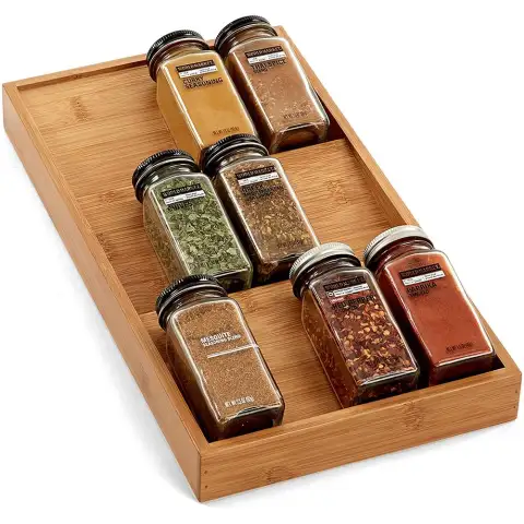 Seasoning Rack Drawer Type Kitchen Bottle Organizing