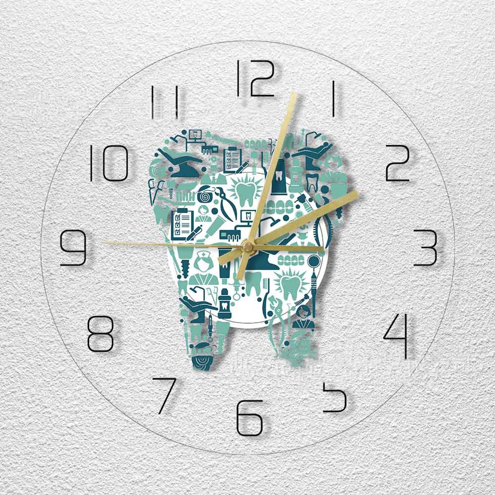 Decorative Wall Clock, Luminous, picture 1 of 3