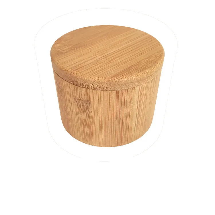 Seasoning Bottle Kitchen Seasoning Pot Bamboo Seasoning Box – image 4