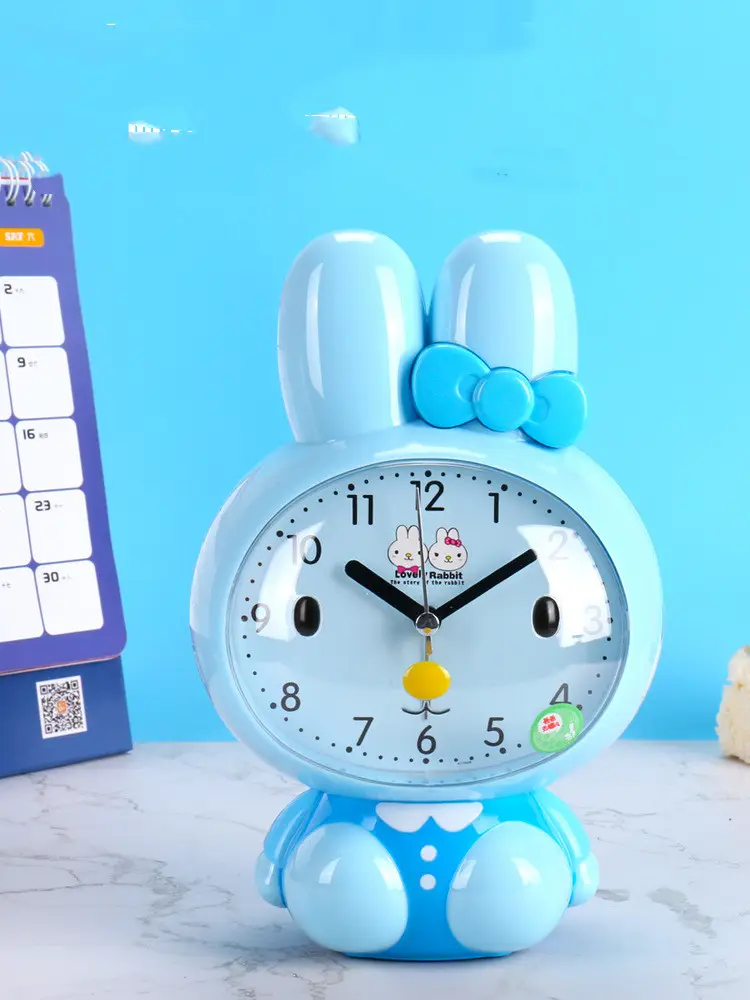 Cute Cartoon Stereo Dual Music Alarm Clock