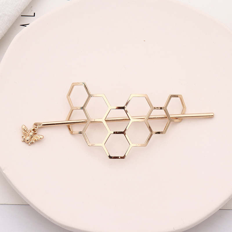Geometric Metal Hairpin, Simple Modern Hairpin B - Shop at LoveMi