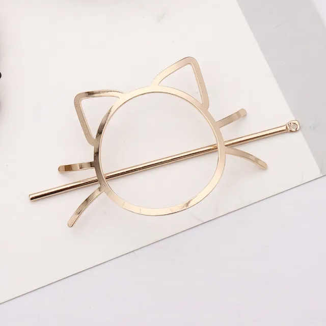 Geometric Metal Hairpin, Simple Modern Hairpin - Shop at LoveMi
