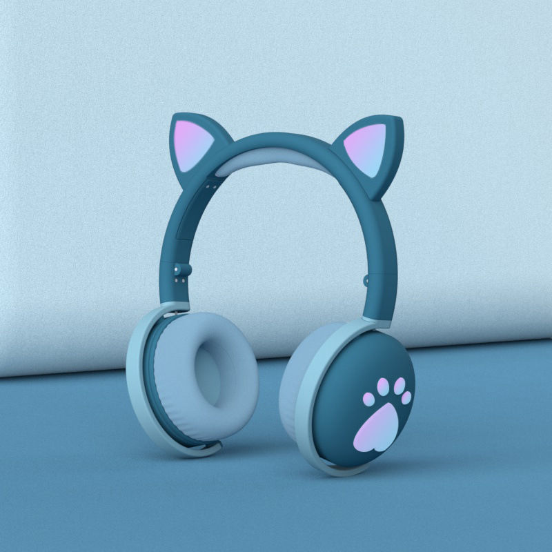 Luminous Cool Cat Ear Bluetooth Headset - Image 3