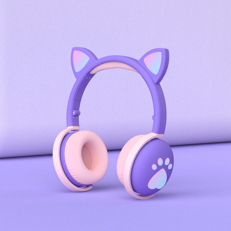 Luminous Cool Cat Ear Bluetooth Headset - Image 2