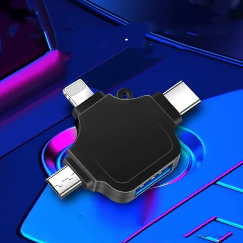 Suitable for Apple Type-c Android Three-in-one Otg Adapter Connector