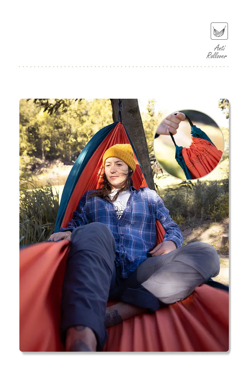 Hammock Outdoor Swing Double Anti-Rollover Portable Camping