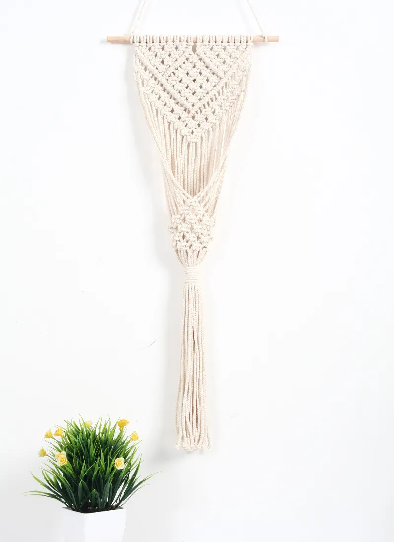 Woven Net Bag Flower Basket Wall Decoration Flower Shop Decoration – image 3