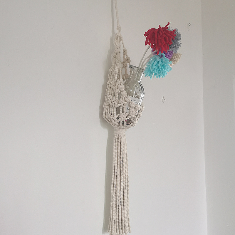 Hand-woven Hanging Basket Hanging Pocket Bohemian Tapestry